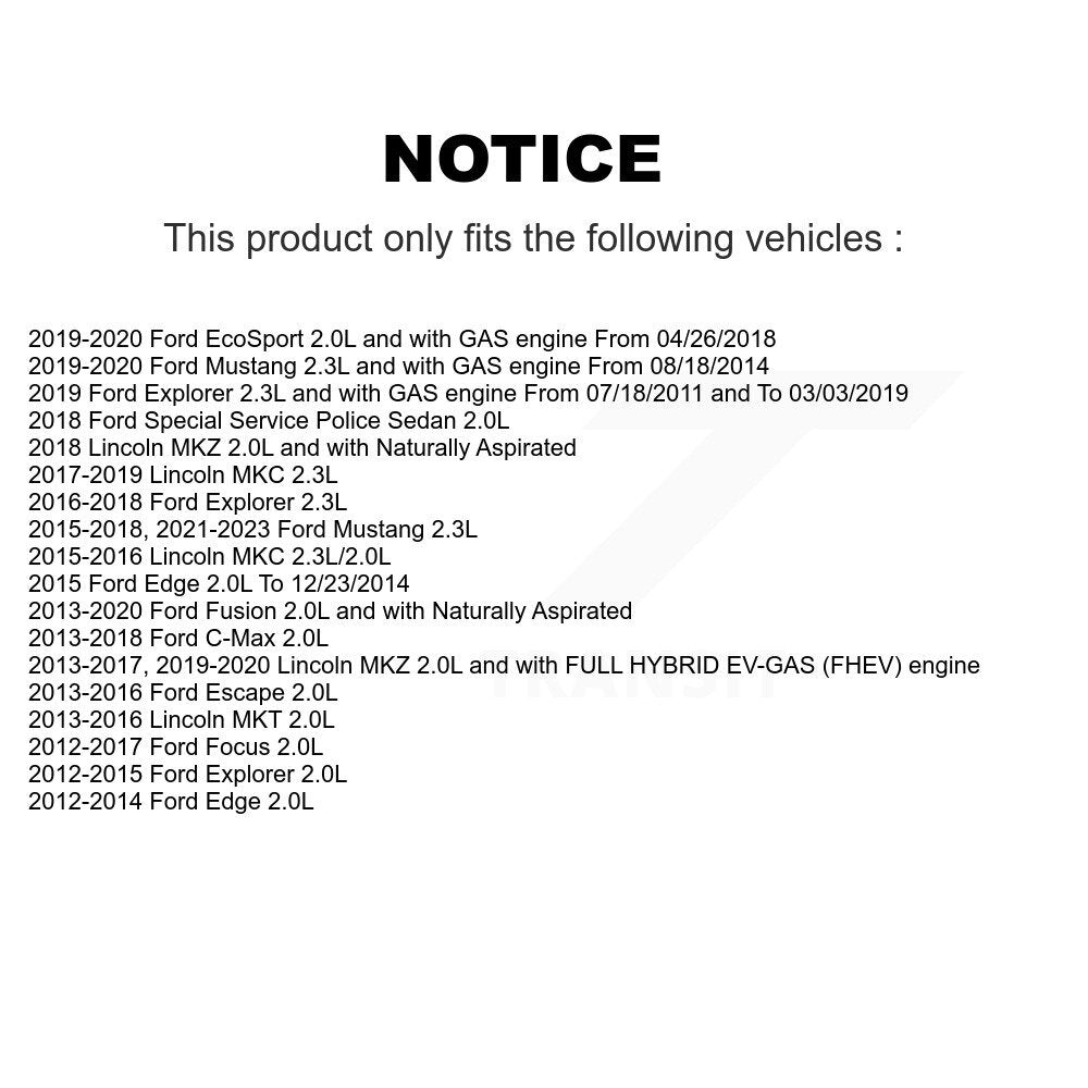 Capteur de Position de vilebrequin de moteur pour Ford Escape Focus Fusion Explorer Edge MK