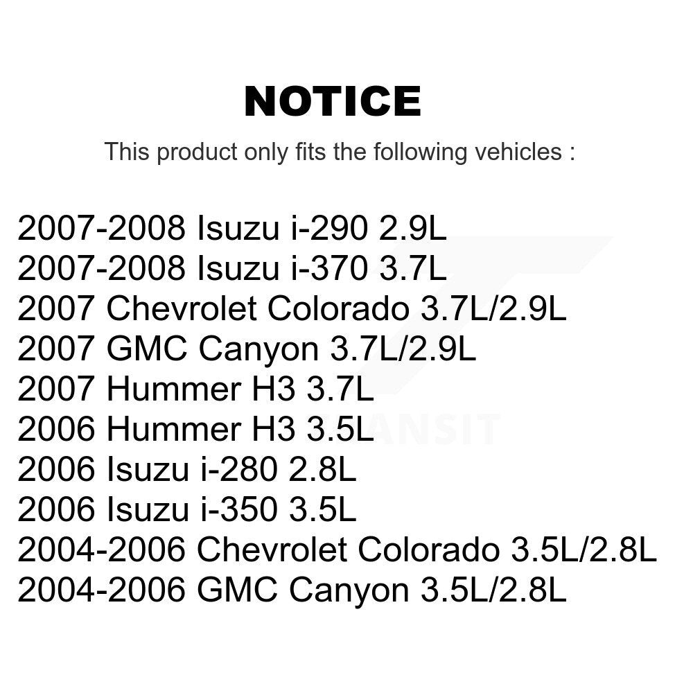 Capteur de Position de vilebrequin de moteur pour Chevrolet Colorado GMC Canyon Hummer H3