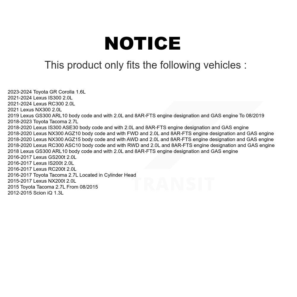 Capteur de Position du moteur pour Toyota Tacoma Lexus NX300 NX200t IS300 Scion iQ GR