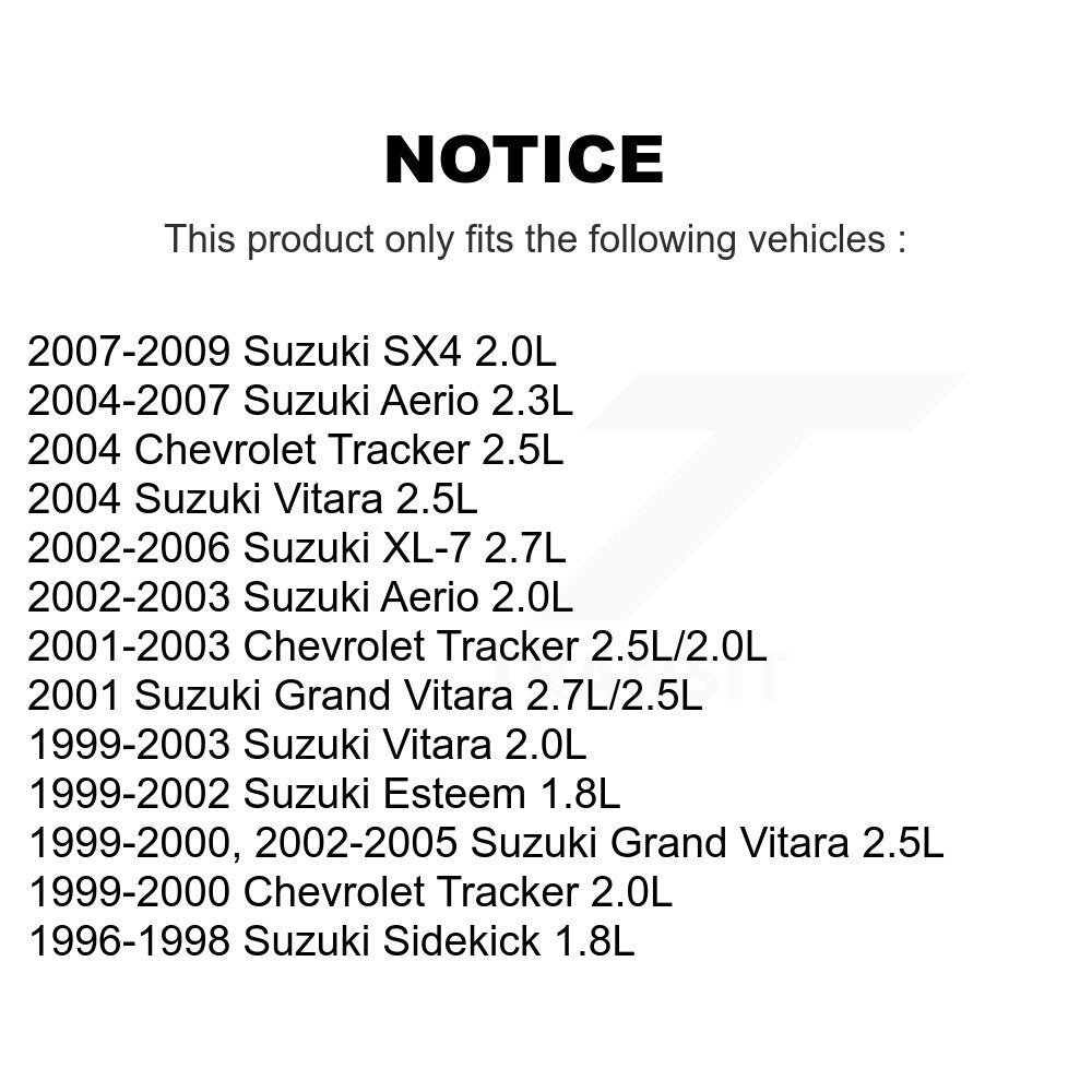 Capteur de Position de vilebrequin de moteur pour Suzuki SX4 Chevrolet Tracker Grand Vitara
