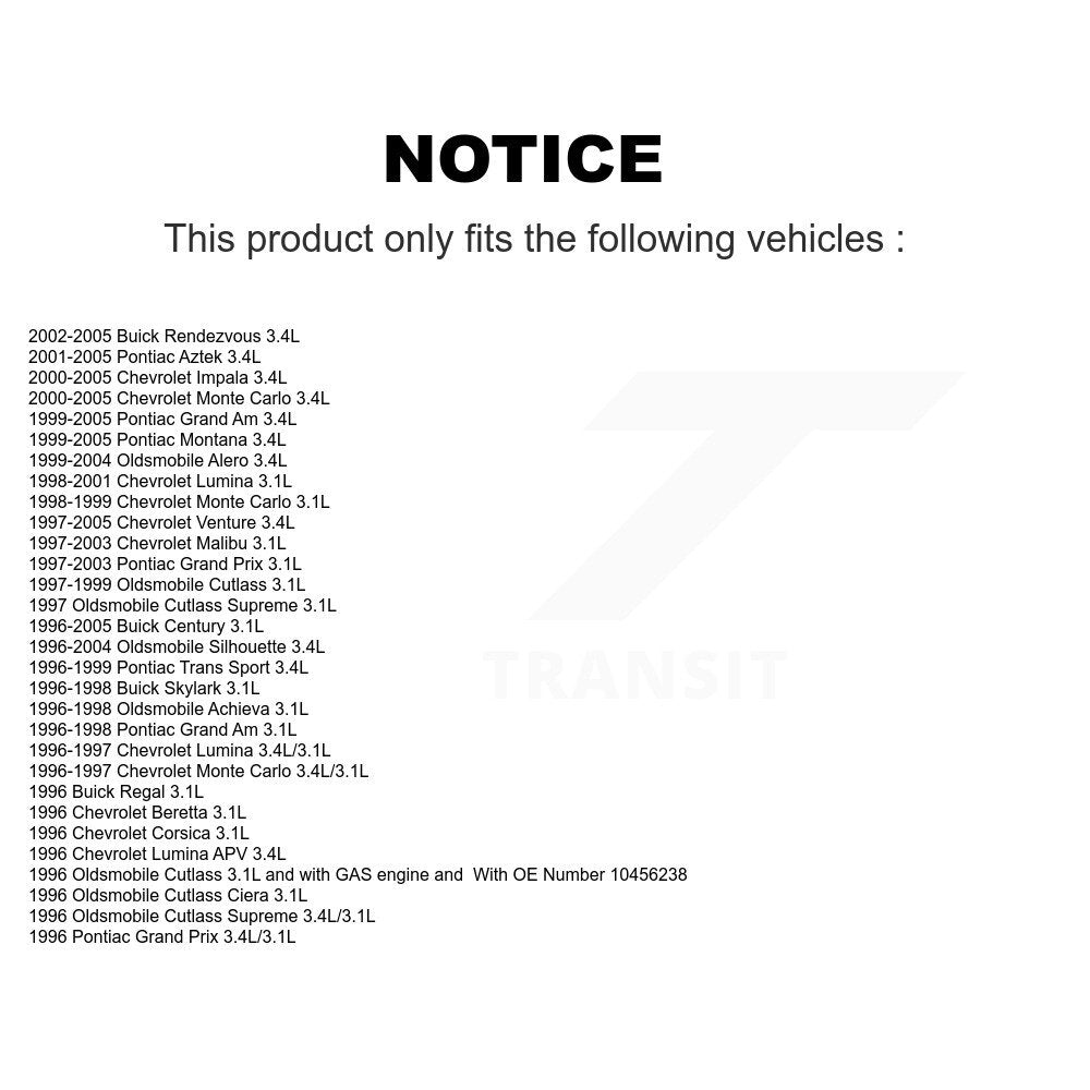 Capteur de coup d'allumage (détonation) pour Chevrolet Pontiac Buick Impala Grand Am