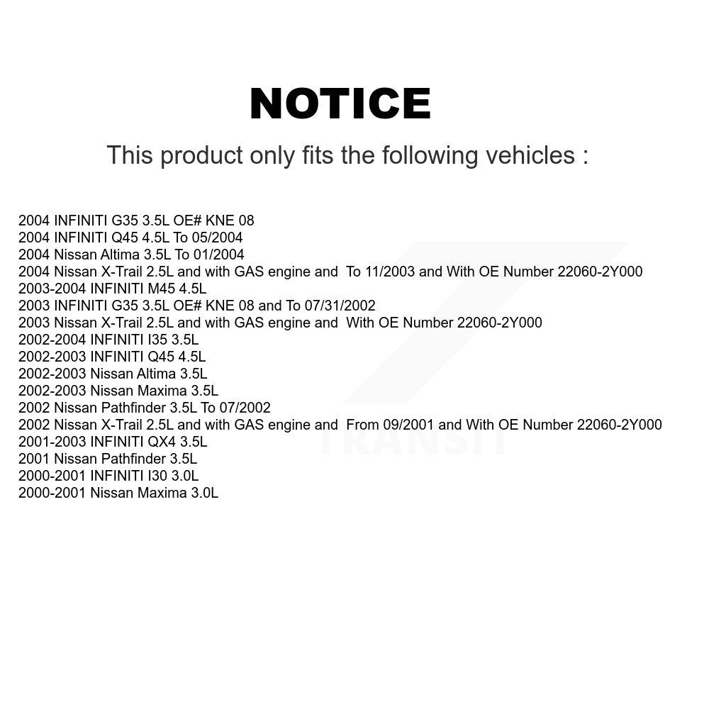 Capteur de coup d'allumage (détonation) pour Nissan INFINITI Altima G35 Pathfinder QX