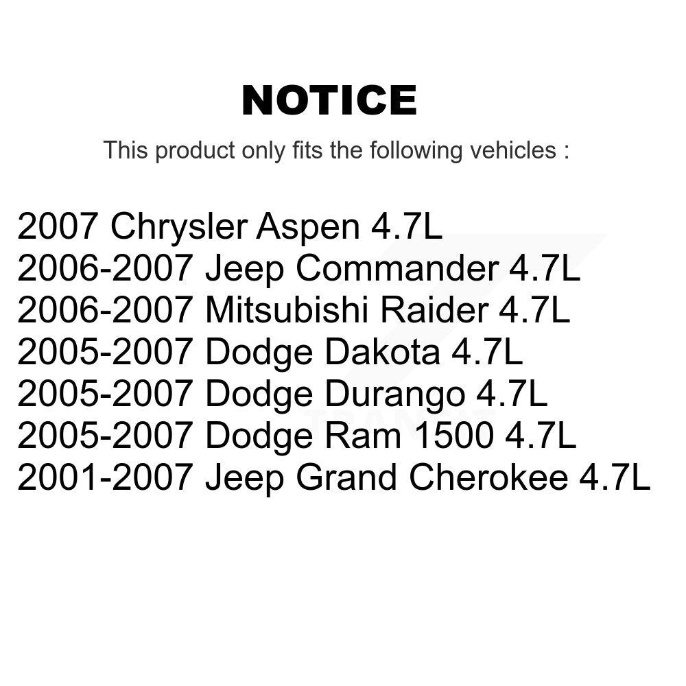 Capteur de coup d'allumage (détonation) pour Dodge Ram 1500 Jeep Grand Cherokee Dakot
