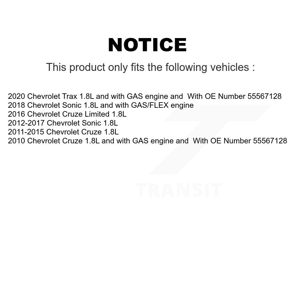Capteur de coup d'allumage (détonation) pour Chevrolet Cruze Sonic Limited Trax