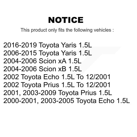Solénoïde de distribution Variable de moteur (VVT), pour Toyota Yaris Echo Prius Scion x