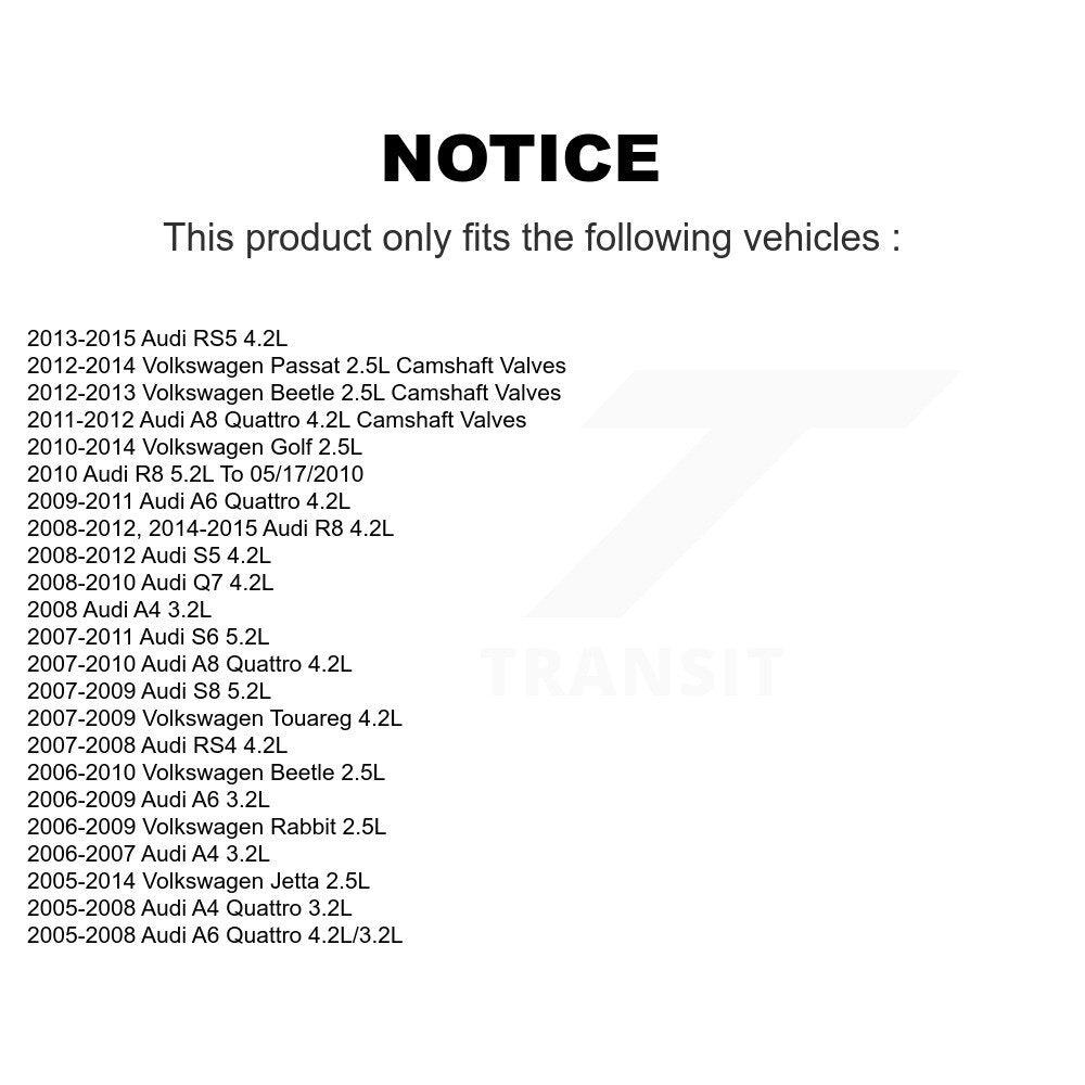 Solénoïde de distribution Variable de moteur (VVT), pour Volkswagen Jetta Golf Audi A4 A