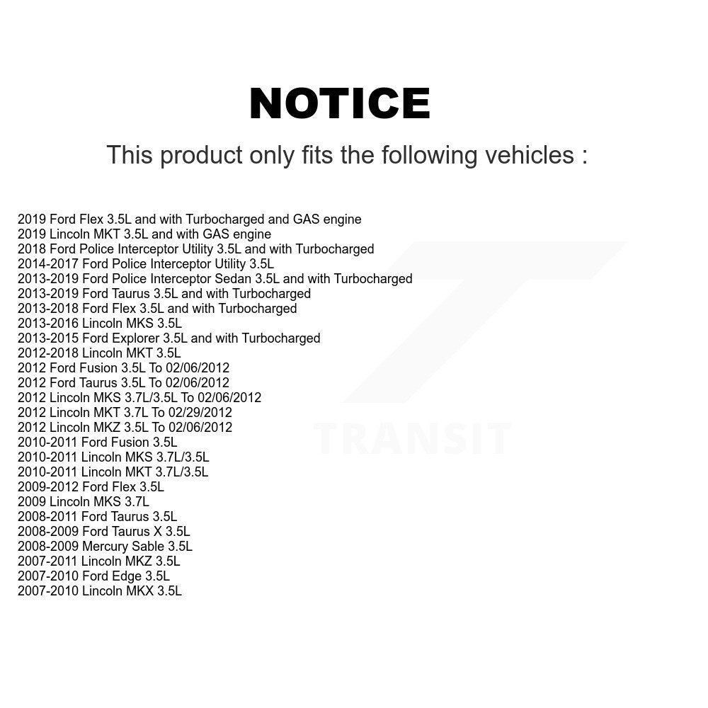 Solénoïde de distribution variable de moteur (VVT) pour Ford Fusion Edge Explorer Flex