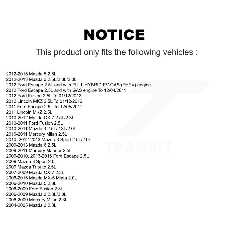 Solénoïde de distribution Variable de moteur (VVT), pour Mazda Ford Escape 3 Fusion 5 6
