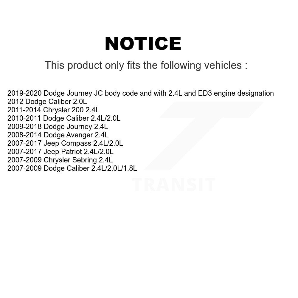 Solénoïde de distribution Variable (VVT) pour moteur d'échappement, pour Dodge Journey Jeep 200