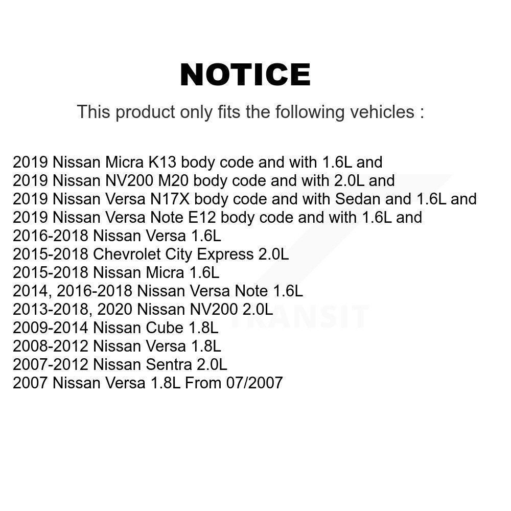 Solénoïde de distribution variable de moteur (VVT) pour Nissan Versa Micra Sentra Note