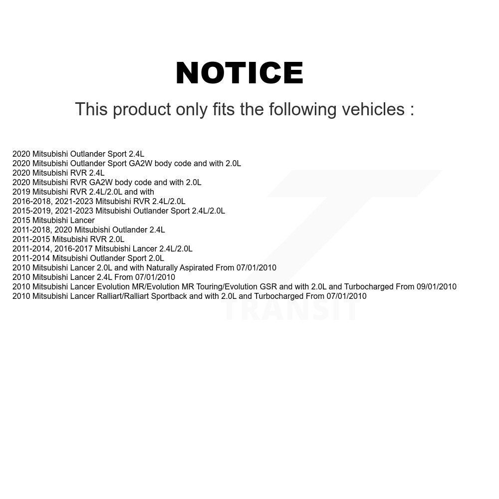 Solénoïde de distribution variable de moteur (VVT) pour Mitsubishi RVR Outlander Lancer