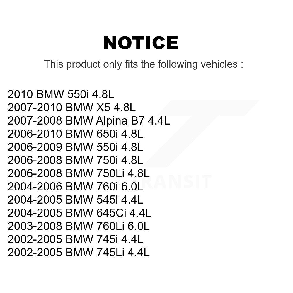 Solénoïde de distribution Variable de moteur (VVT), pour BMW X5 650i 645Ci 550i 750i 545