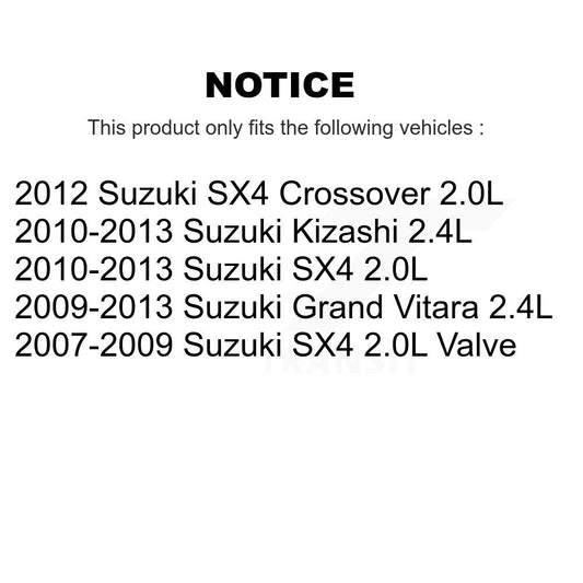 Solénoïde de distribution variable de moteur (VVT) pour Suzuki SX4 Grand Vitara Kizashi