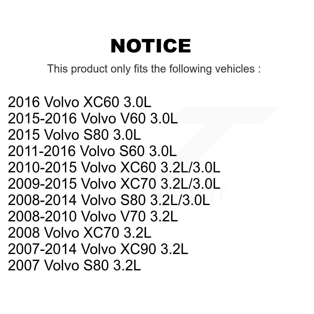 Solénoïde de distribution variable de soupape de moteur d'admission (VVT) pour Volvo XC60 XC90 XC70 S60