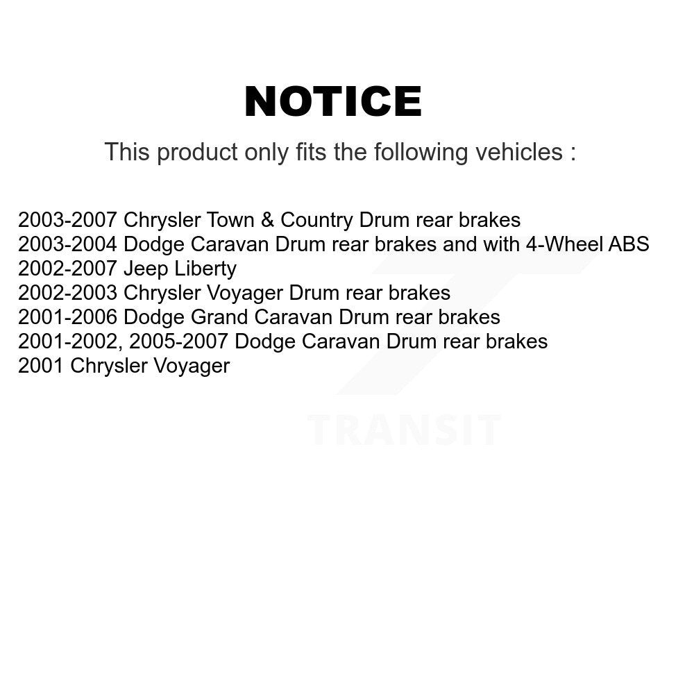 Plaquettes de frein à disque semi-métalliques avant, pour Dodge caravane Jeep Liberty Grand Town &