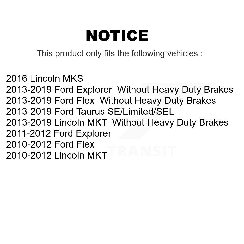 Étrier de frein à disque arrière gauche, pour Ford Explorer Flex Taurus Lincoln MKT MKS