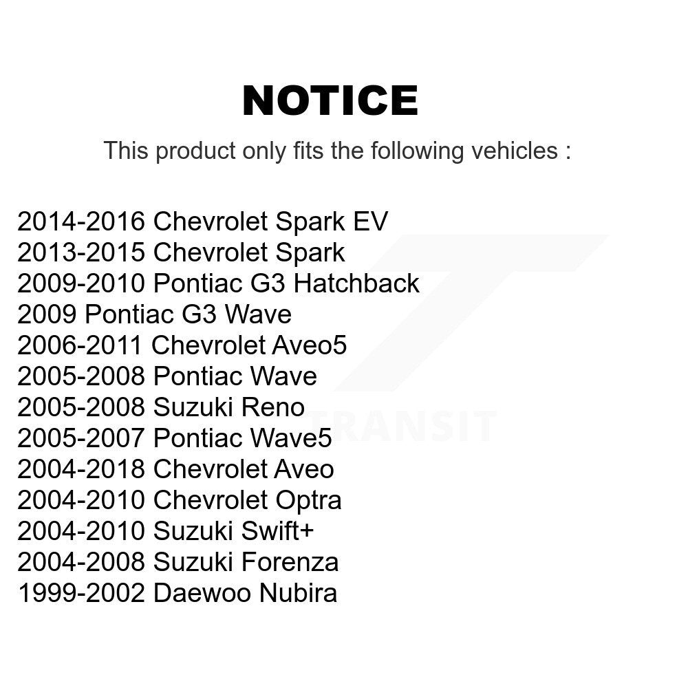 Étrier de frein avant gauche pour Chevrolet Aveo Pontiac Aveo5 Wave Spark G3 Optra E