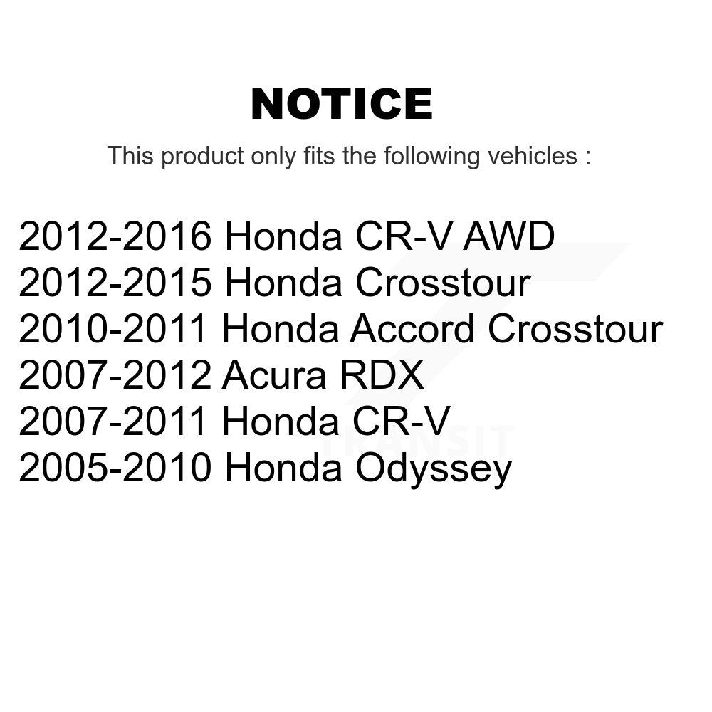 Étrier de frein à disque avant gauche, pour Honda CR-V Odyssey Acura RDX Accord Crosstour