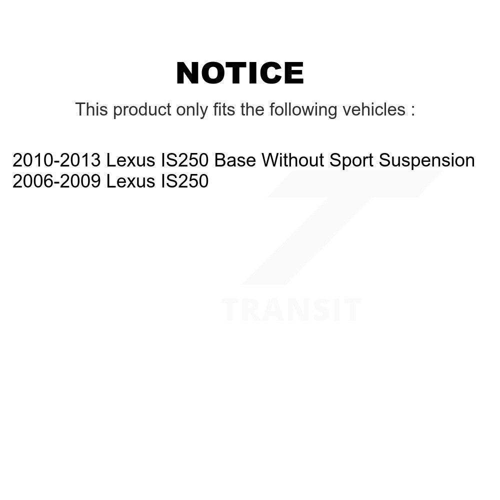 Étrier de frein à disque arrière droit pour Lexus IS250 SLC-19B3220