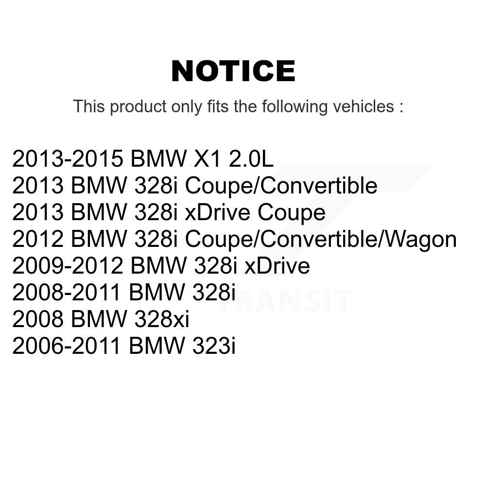 Étrier de frein à disque avant gauche pour BMW 328i xDrive 323i X1 328xi SLC-19B3361