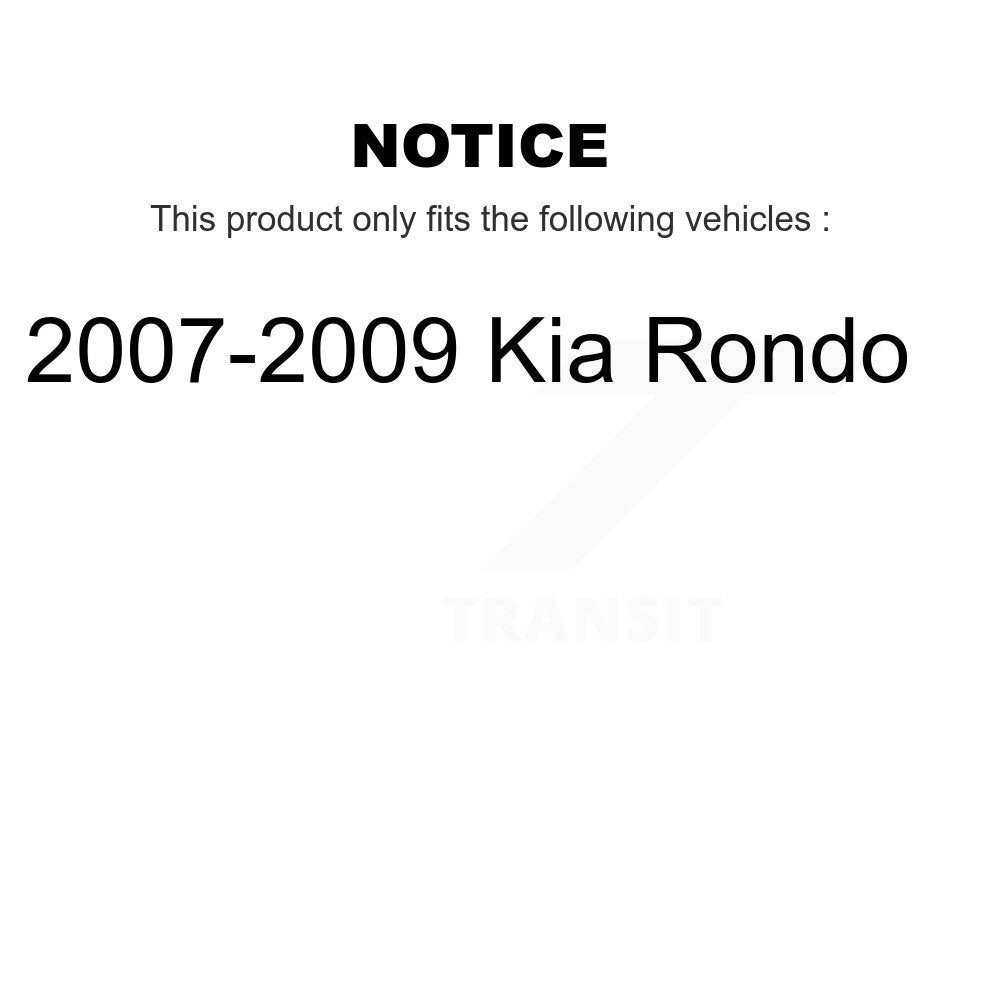 Étrier de frein à disque arrière droit pour Kia Rondo 2007-2009 SLC-19B3426