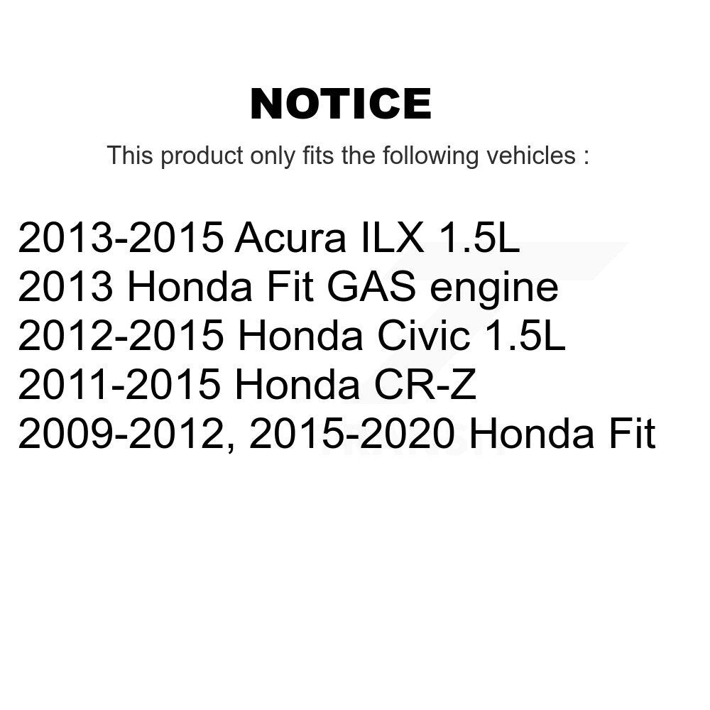 Étrier de frein à disque avant gauche pour Honda Civic Fit Acura ILX CR-Z SLC-19B6038