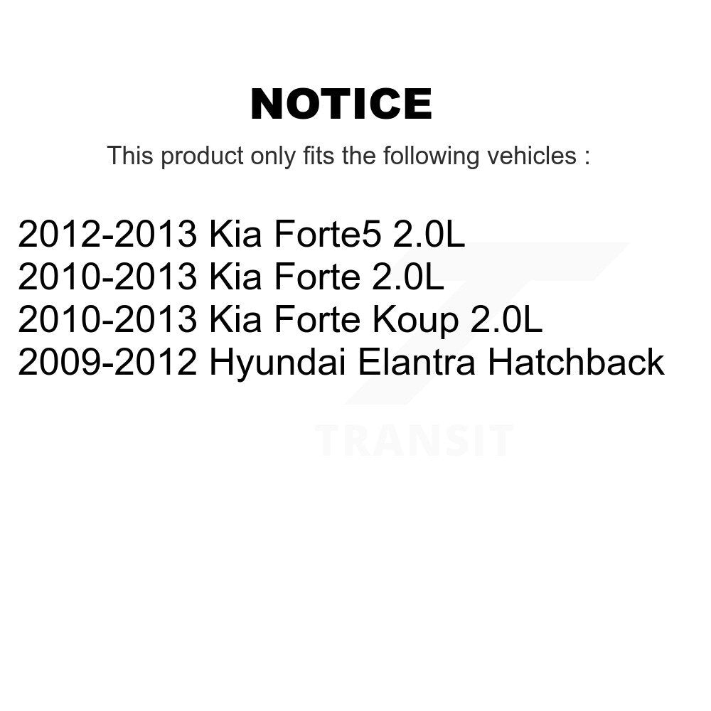 Étrier de frein à disque avant gauche, pour Hyundai Elantra Kia Forte koup Forte5