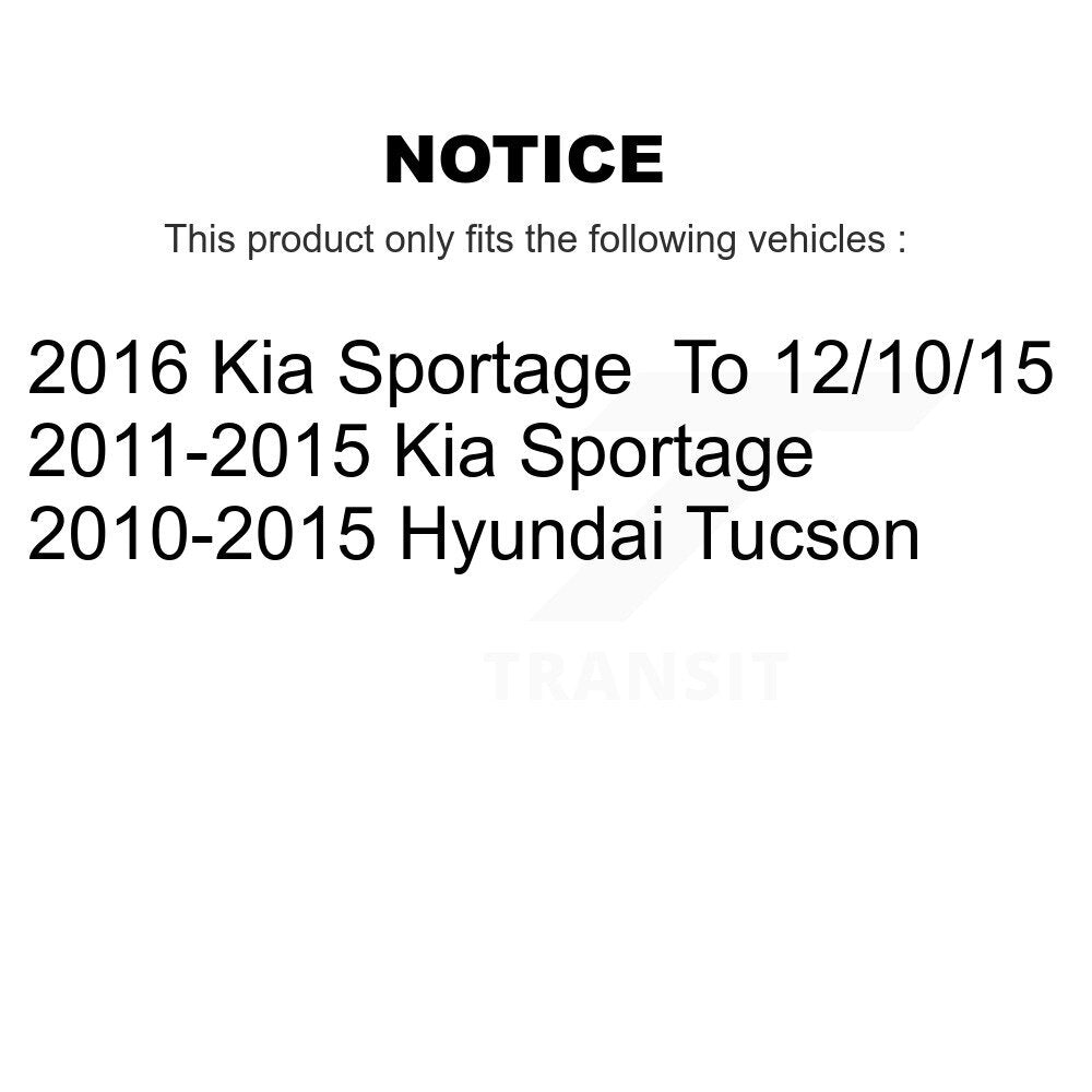 Étrier de frein à disque arrière droit pour Hyundai Tucson Kia Sportage SLC-19B6391