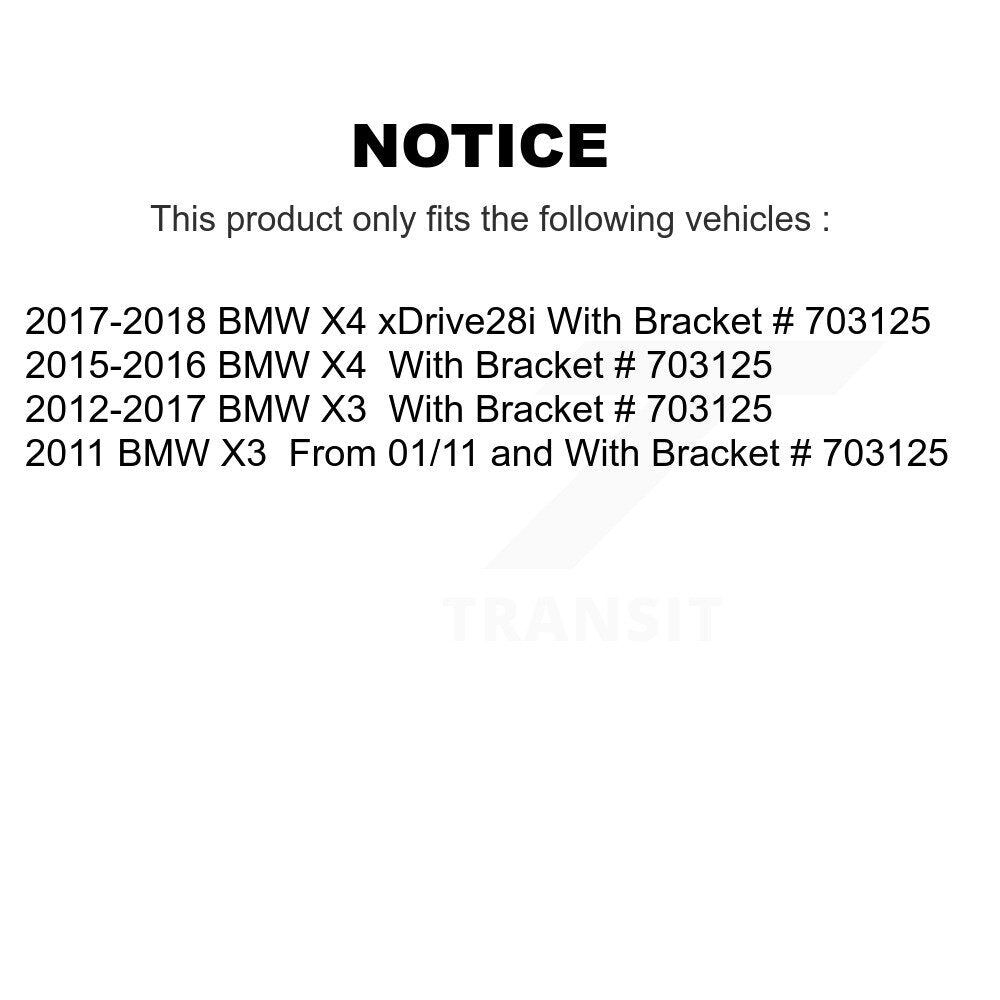 Étrier de frein à disque avant gauche pour BMW X3 X4 SLC-19B6662