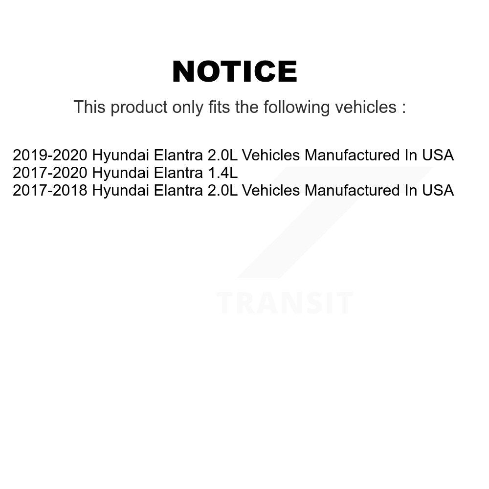 Étrier de frein à disque avant gauche pour Hyundai Elantra SLC-19B7354