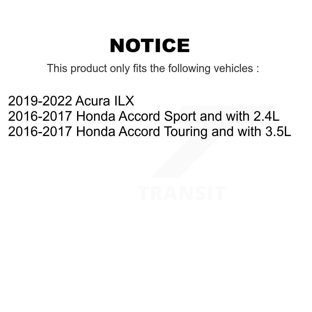 Étrier de frein à disque avant droit pour Honda Accord Acura ILX SLC-19B7451