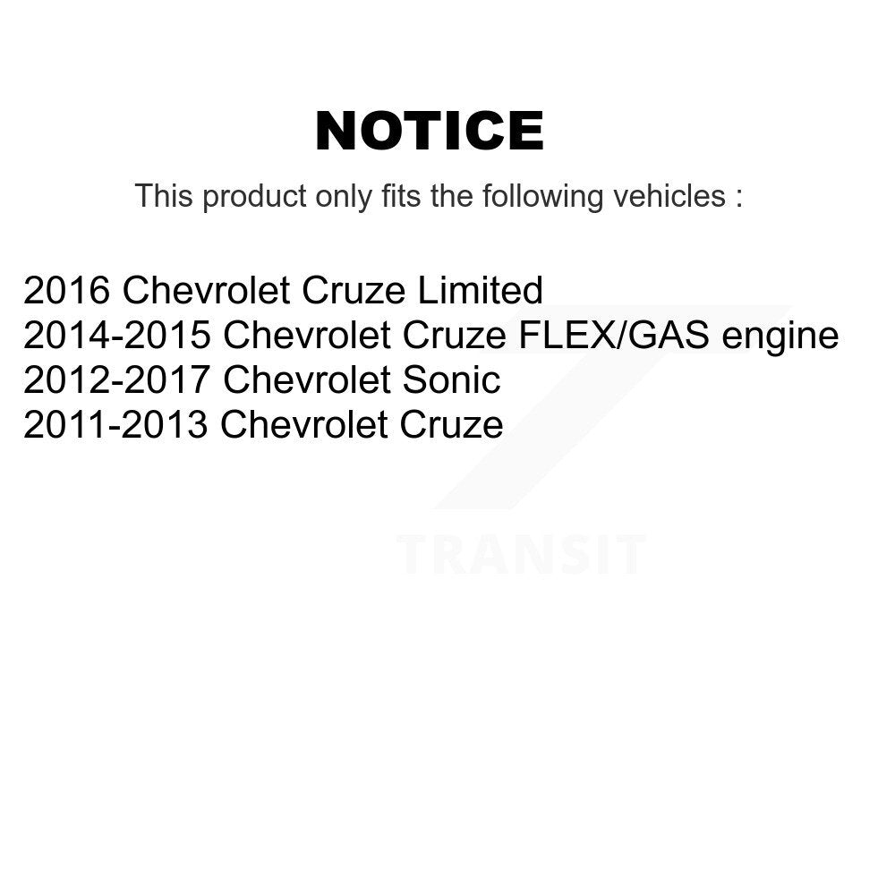 Plaquettes de frein à disque avant en céramique, pour Chevrolet Cruze Sonic Limited Buick Verano