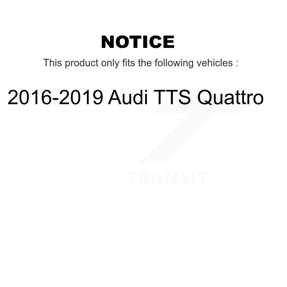 Plaquettes de frein à disque avant en céramique pour Audi TTS Quattro 2016-2019 TEC-1876