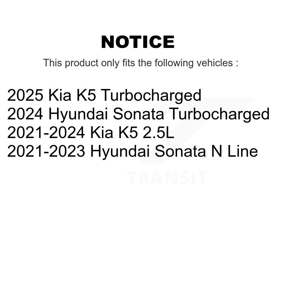 Plaquettes de frein à disque arrière en céramique, pour Hyundai Sonata Kia K5 TEC-2417