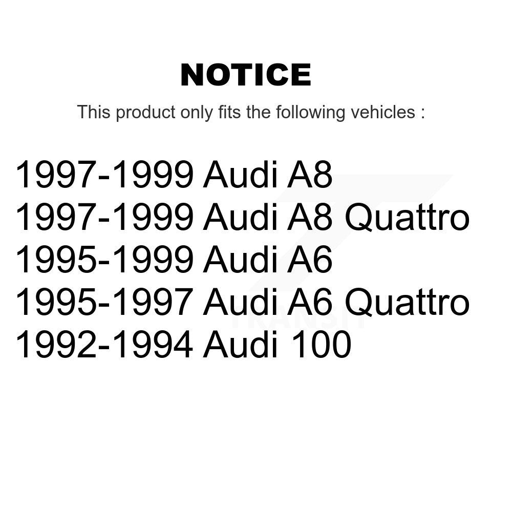 Plaquettes de frein à disque avant en céramique, pour Audi A8 Quattro A6 100 TEC-555