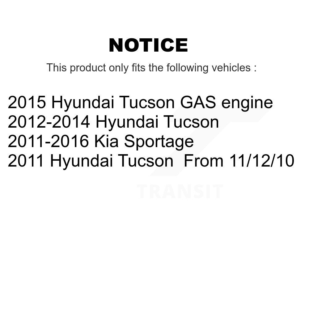 Bras de suspension arrière gauche pour Hyundai Tucson Kia Sportage TOR-CA1213