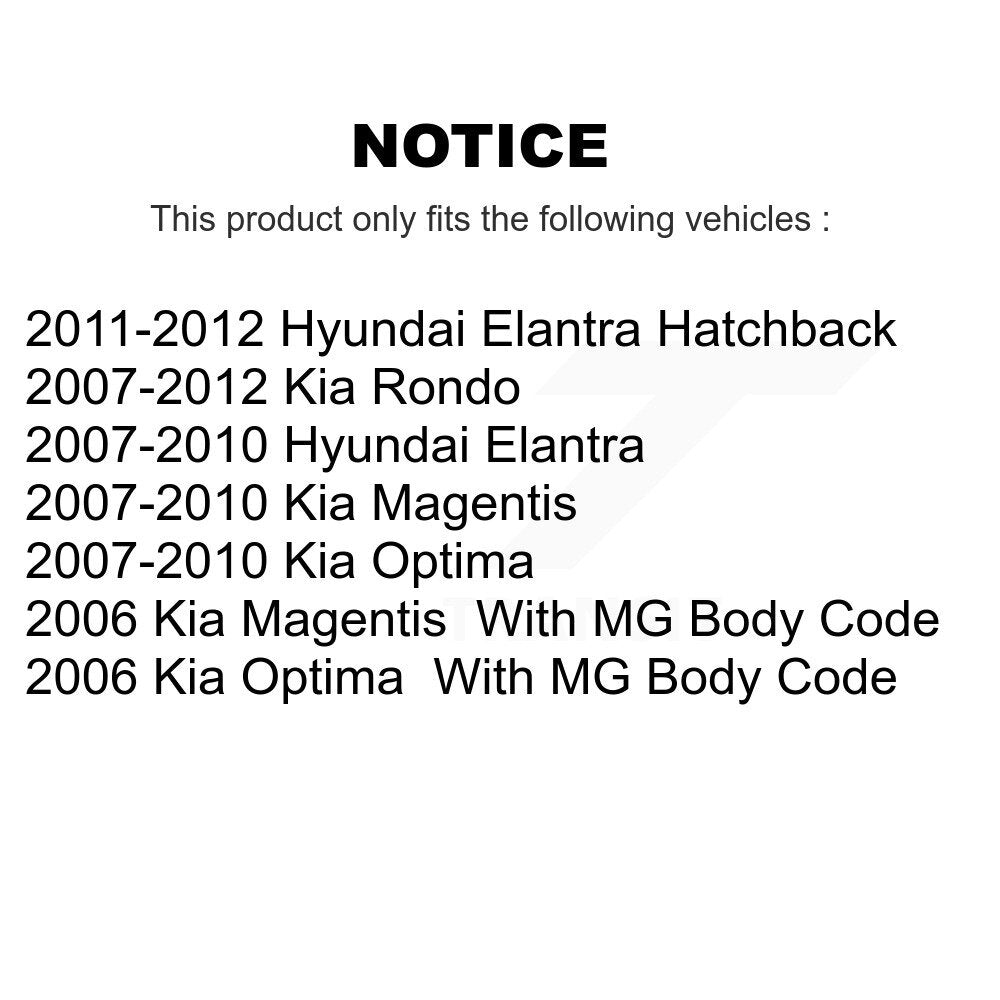 Bras de commande de Suspension arrière supérieur arrière, pour Hyundai Elantra Kia Rondo Optima