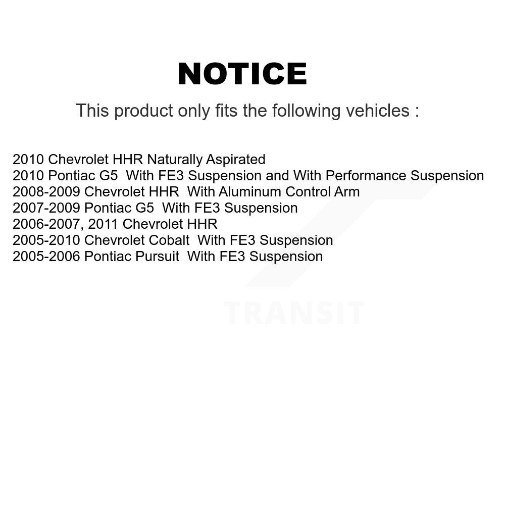 Ensemble de rotule de bras de commande de Suspension inférieur avant droit, pour Chevrolet G5