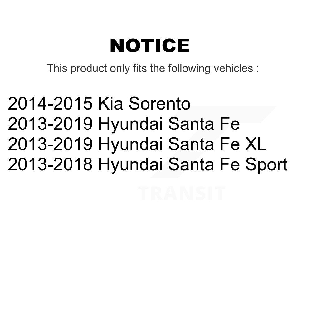 Ensemble de rotule de bras de commande de Suspension inférieur avant droit, pour Hyundai Santa