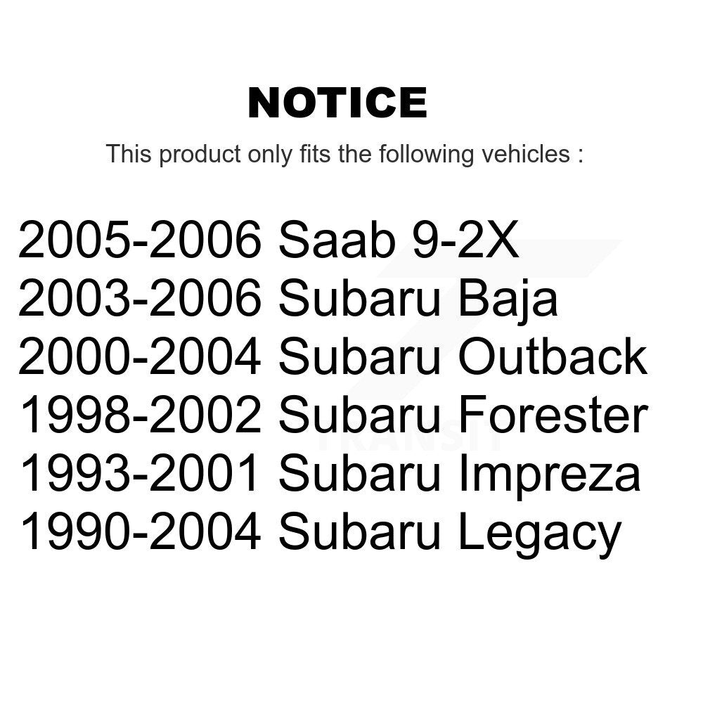 Bras de commande de Suspension inférieur avant droit, pour Subaru Legacy Outback Forester Baj