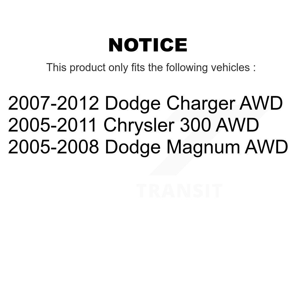 Ensemble de rotule de bras de commande de Suspension inférieur avant gauche pour Chrysler 300 AW