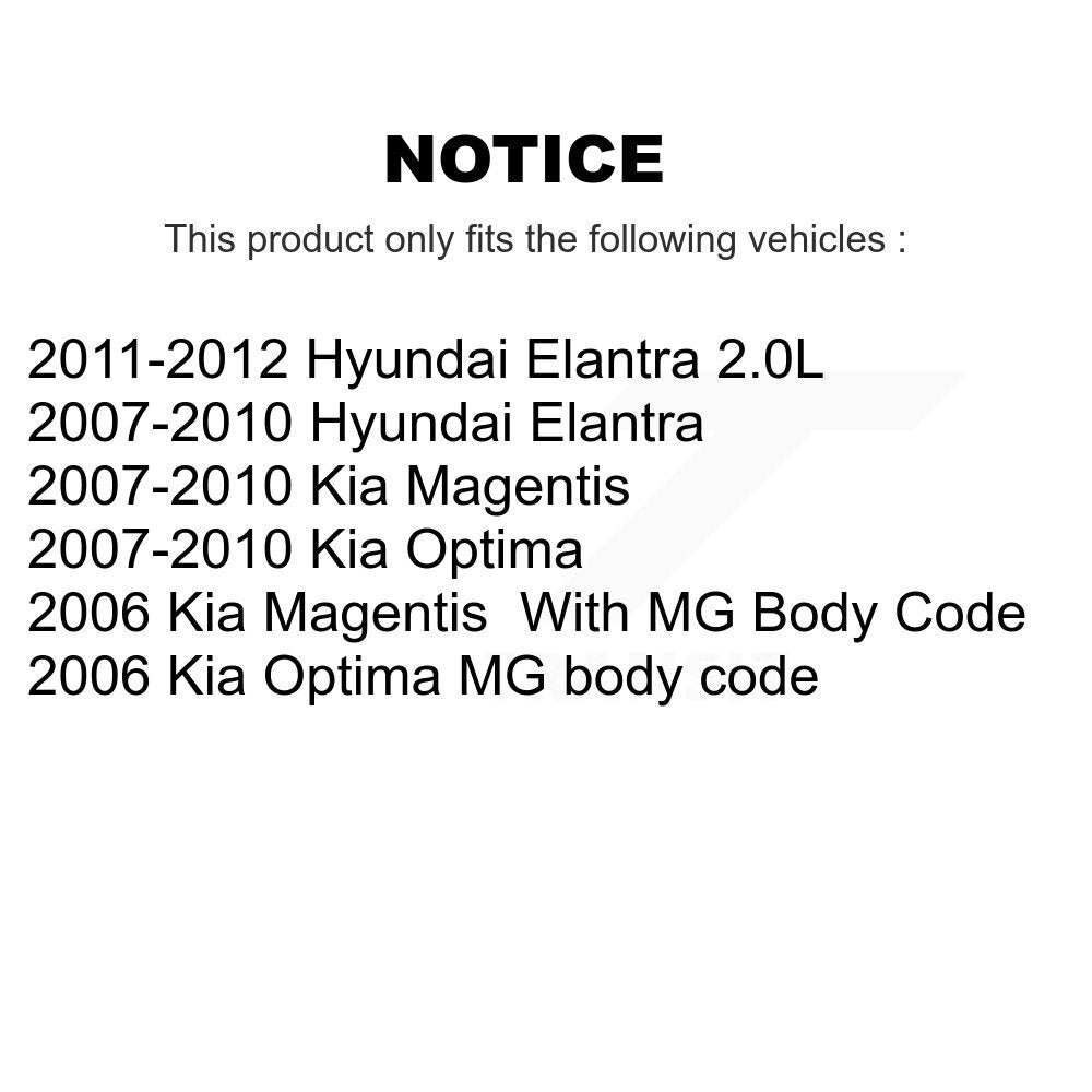 Bras de commande de Suspension arrière supérieur arrière, pour Hyundai Elantra Kia Optima