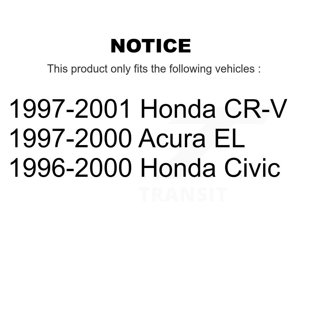 Bras de commande de Suspension avant inférieur arrière, pour Honda Civic CR-V Acura EL