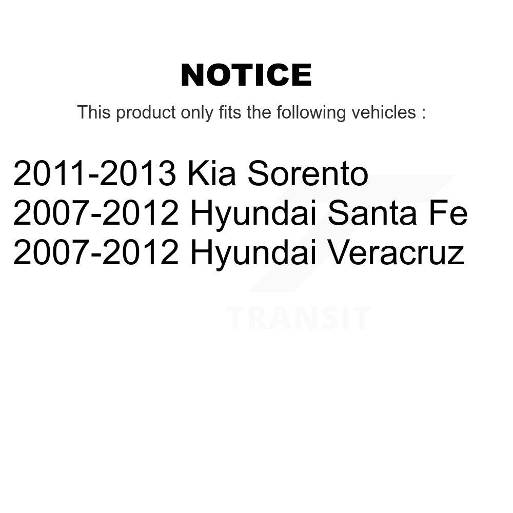 Bras de suspension inférieur arrière, pour Hyundai Santa Fe Kia Sorento Veracruz
