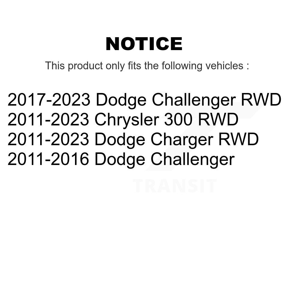 Bras de commande de Suspension avant inférieur arrière, pour Dodge Charger Chrysler 300