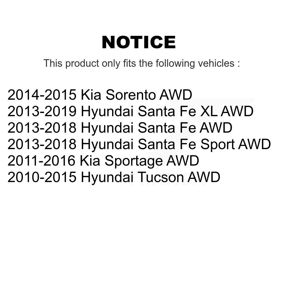 Bras de commande de Suspension supérieure arrière, pour Hyundai Santa Fe Sport Tucson Kia Sportag