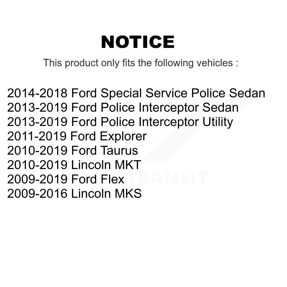 Bras de commande de Suspension supérieur arrière droit pour Ford Explorer Flex Taurus Lincoln