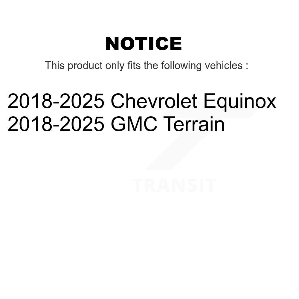 Arme latérale arrière avant inférieure pour Chevrolet Equinox GMC Terrain 2018-2025