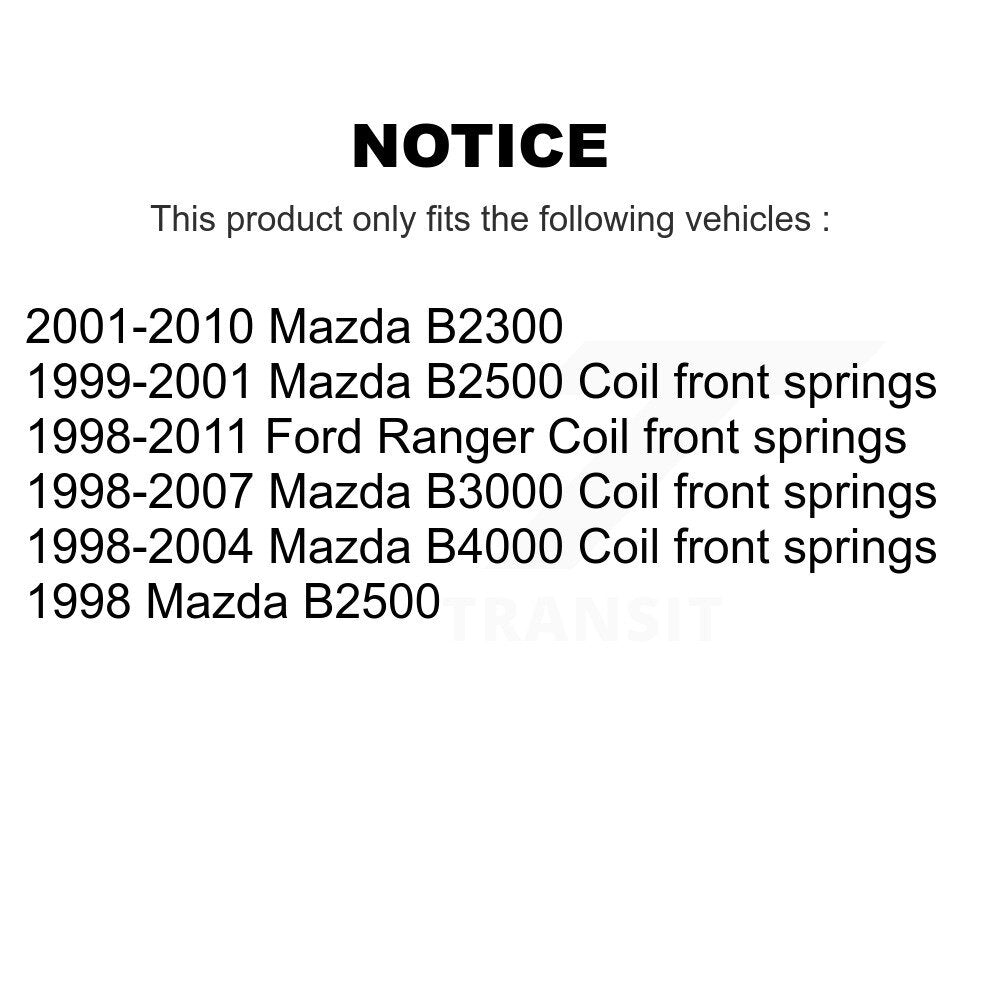 Ensemble de rotule de bras de commande de Suspension supérieure avant droite pour Ford Ranger