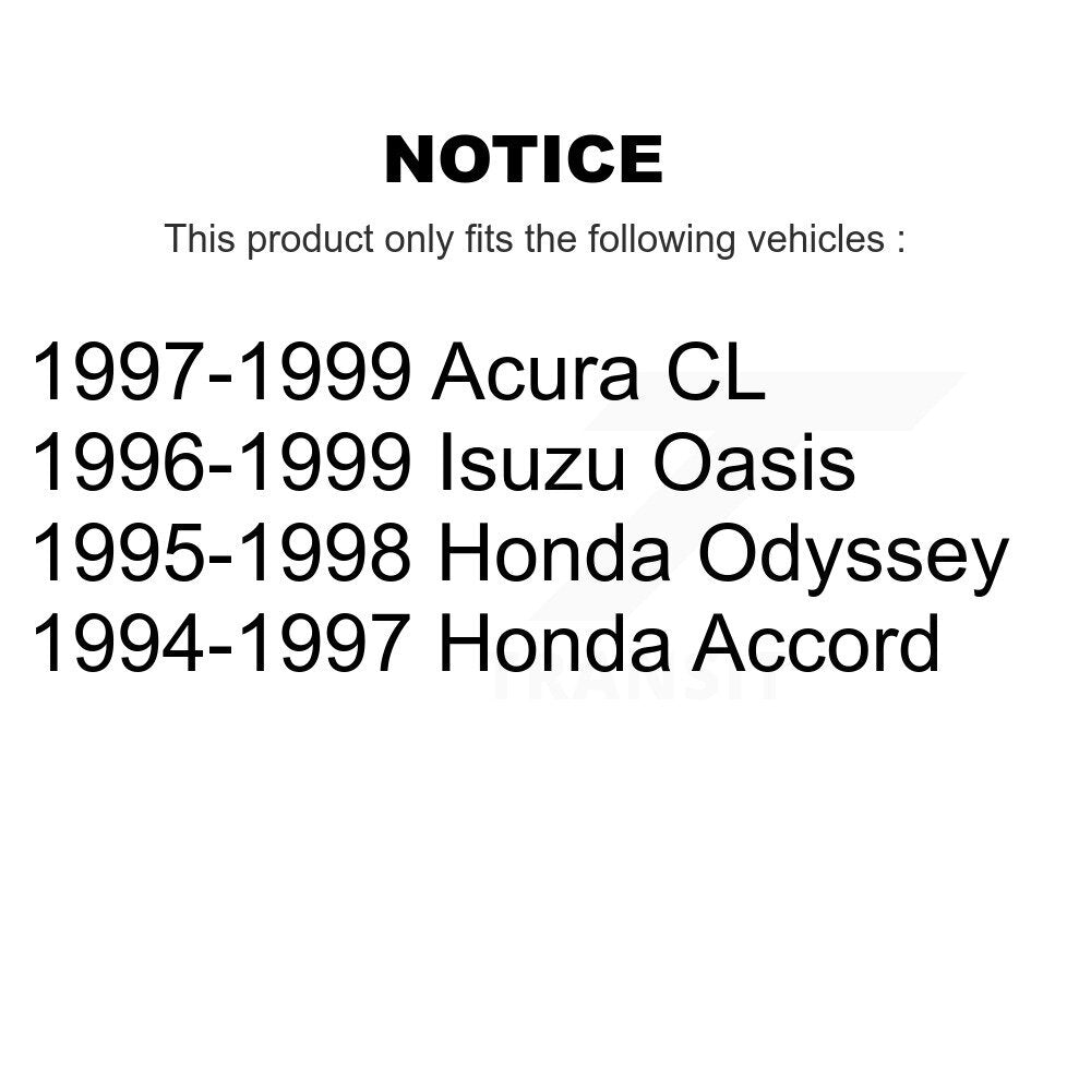 Ensemble de rotule de bras de commande de Suspension supérieure avant droite pour Honda Accord C